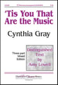 'Tis You That Are the Music Three-Part Mixed choral sheet music cover